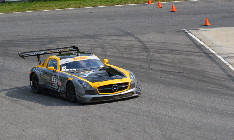 Frankie Montecalvo’s DIME Racing Mercedes AMG SLS GT3